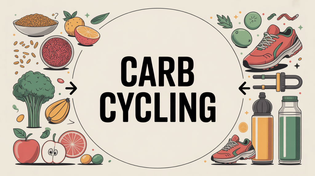 Balance nutritionnelle avec glucides et équipements sport carb cycling