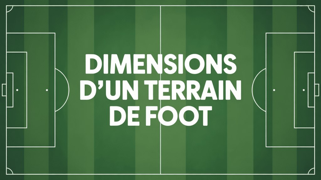 vue aerienne terrain de foot avec lignes et surface de reparation