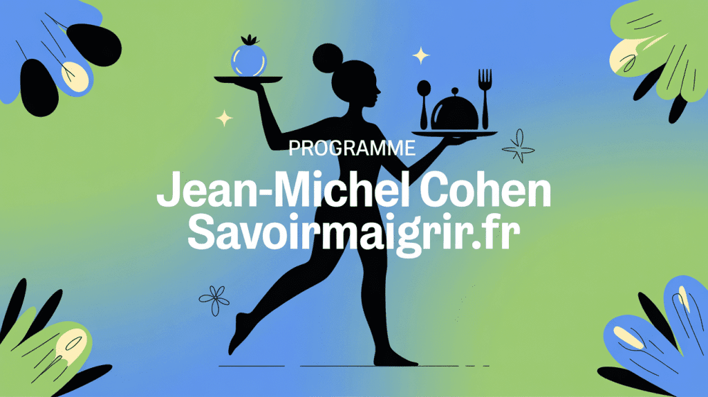 femme silhouette tenant balance et assiette programme jean michel cohen savoirmaigrir fr