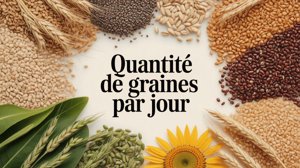 assortiment coloré de graines et oléagineux