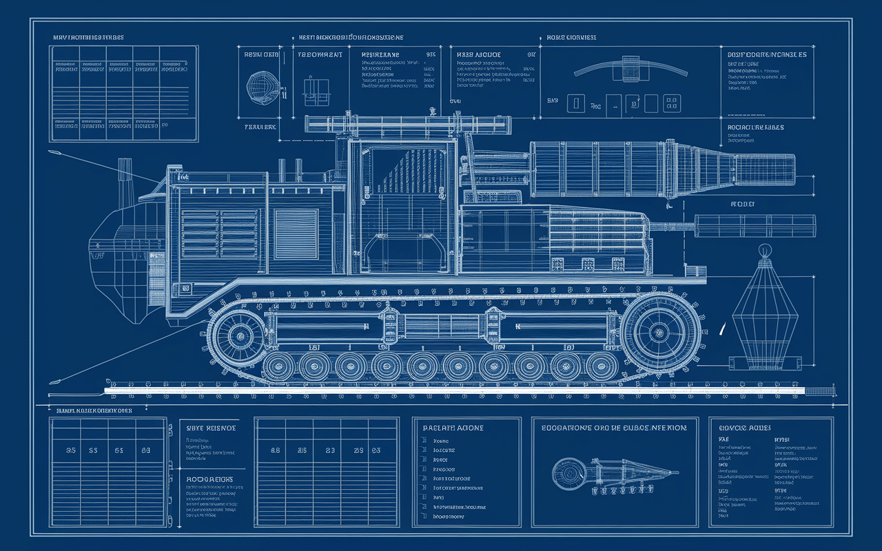 Vue technique Concept 2 Rameur