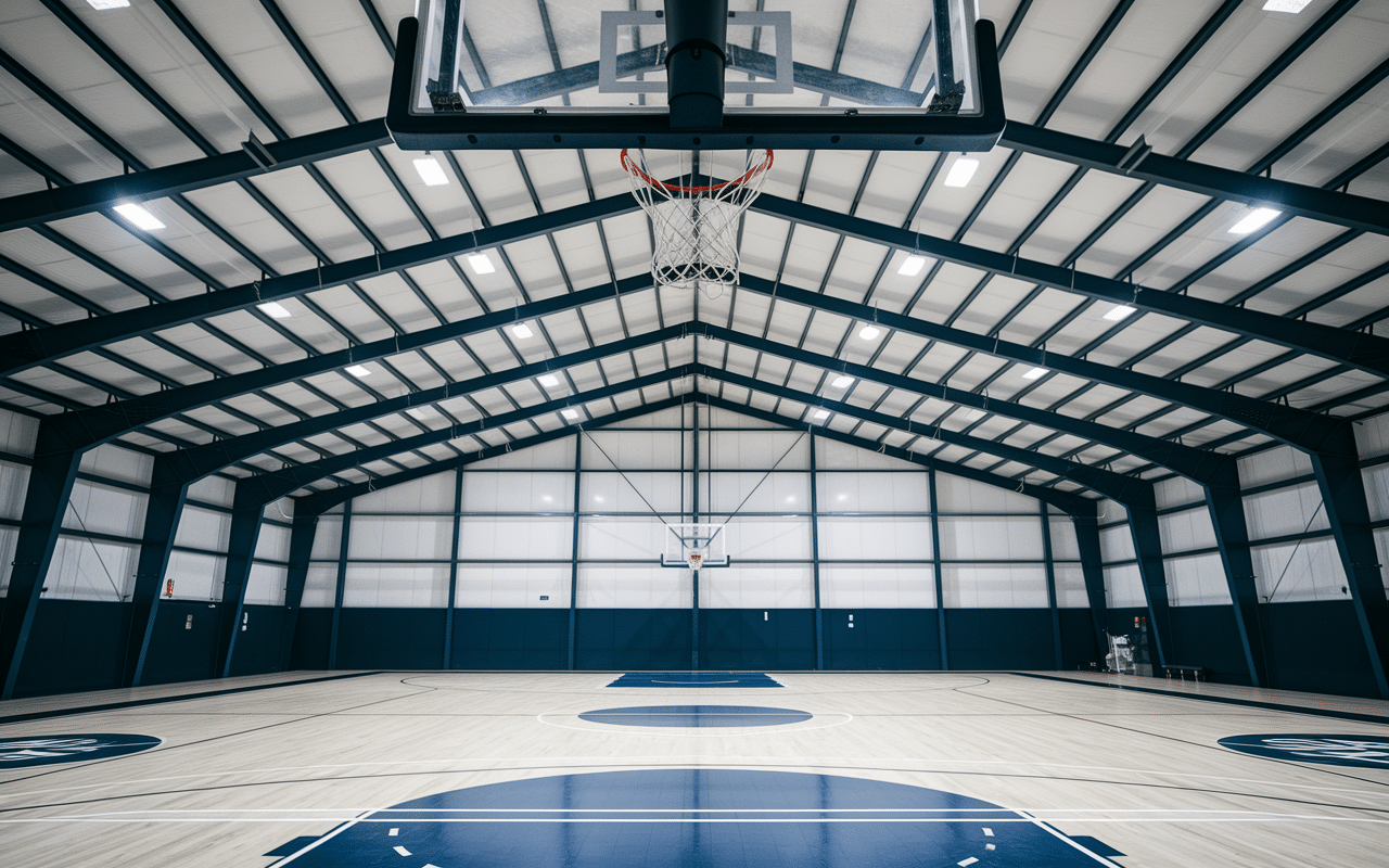 Panier basket 3,05m vue profil