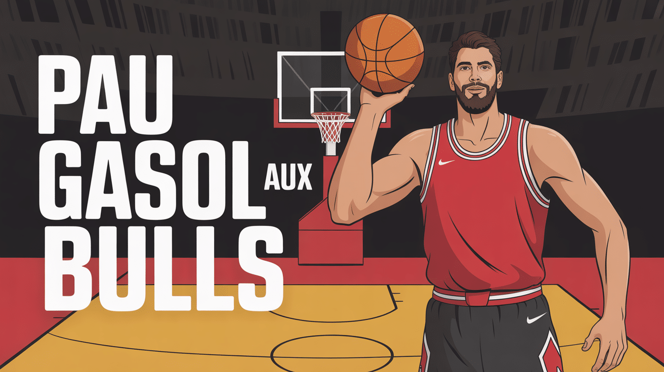Pau Gasol sur le terrain des Bulls