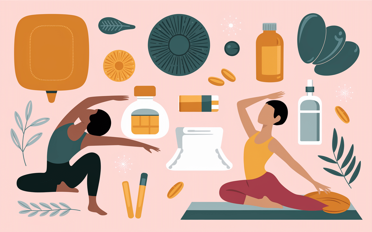 Bar dans le bas du dos solutions illustration