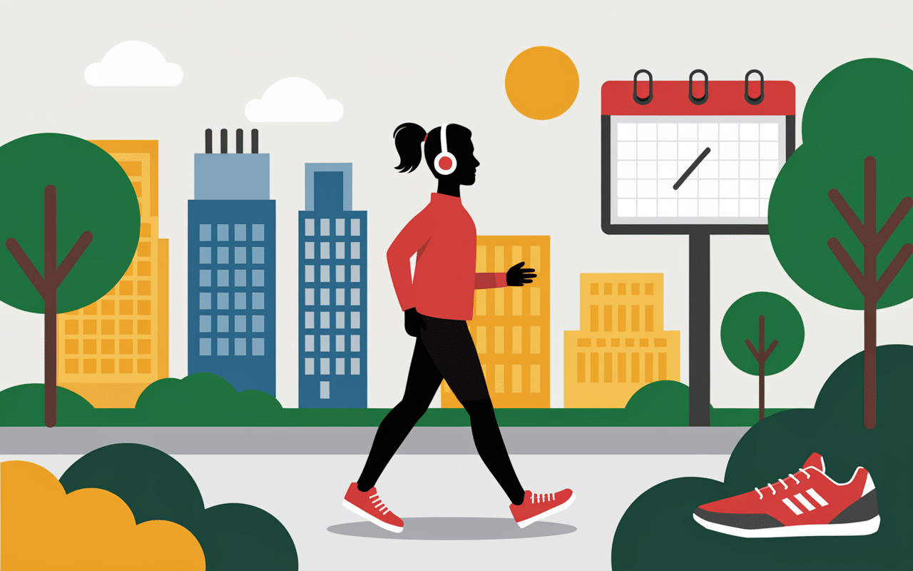 blog j ai perdu 20 kilos en marchant routine marche image