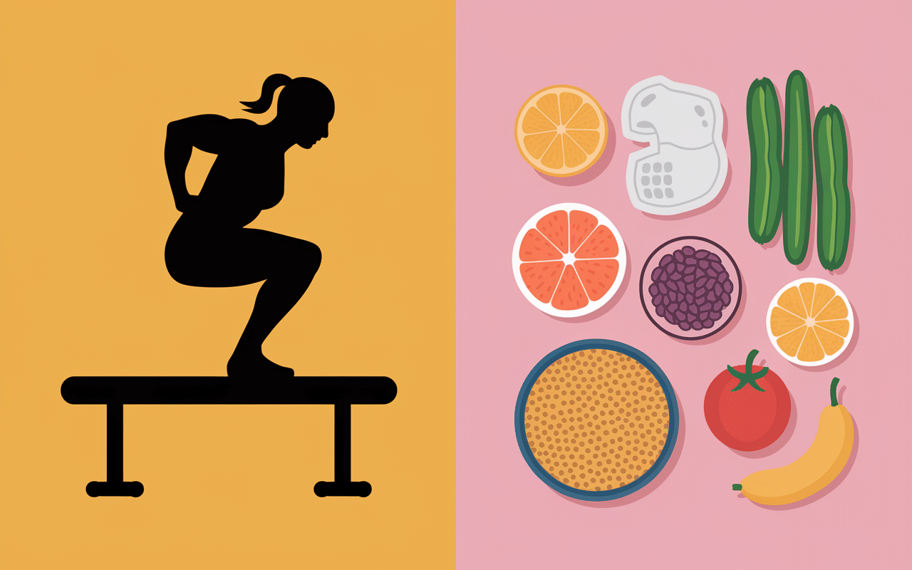 comment grossir des fesses hip thrust et aliments sains