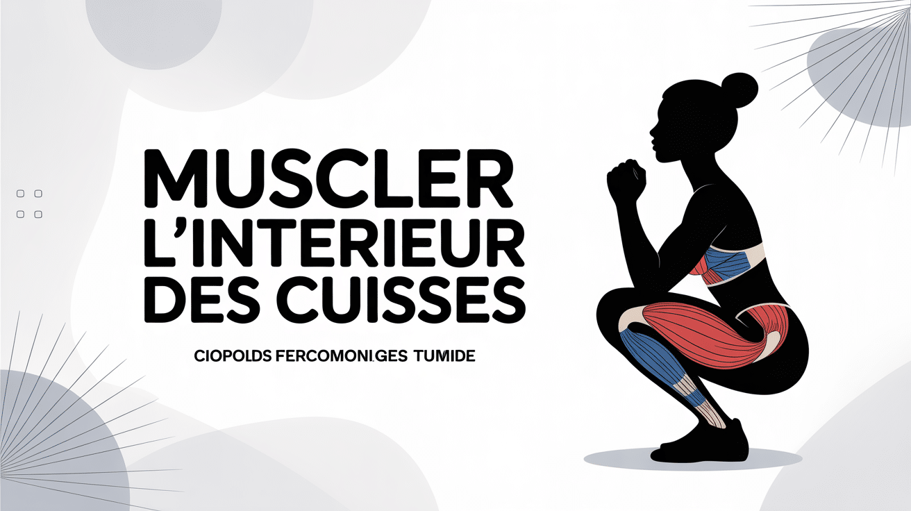 illustration squat muscler l interieur des cuisses