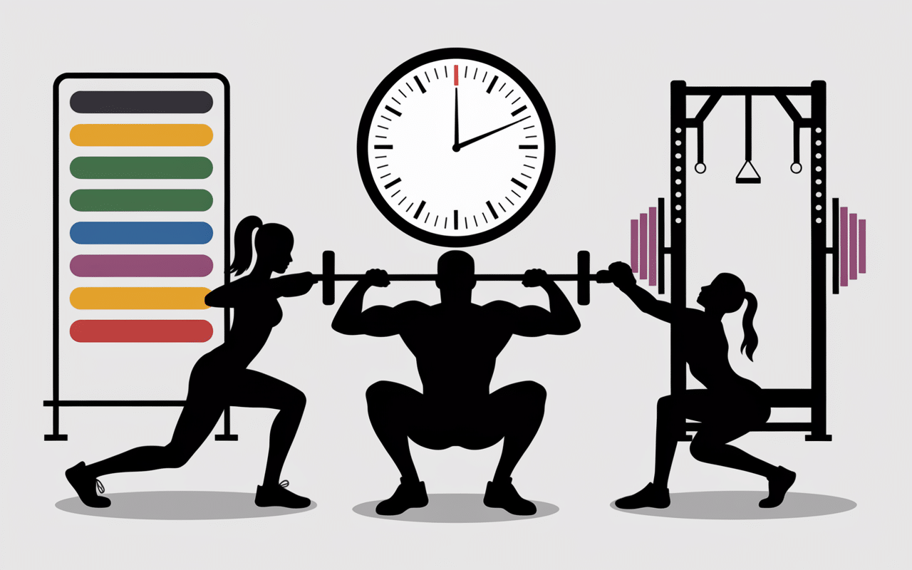 illustration comment rapidement se muscler stratégie entraînement