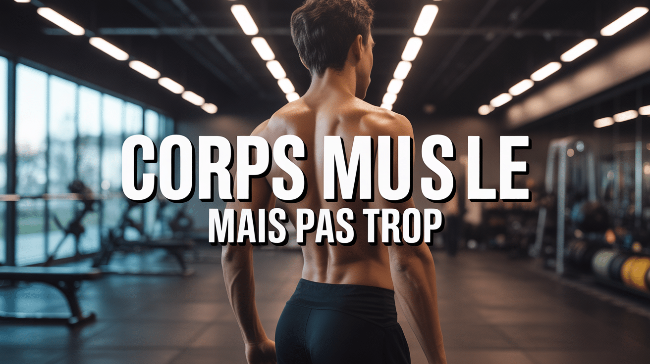 corps muscle mais pas trop profil athletique salle de sport