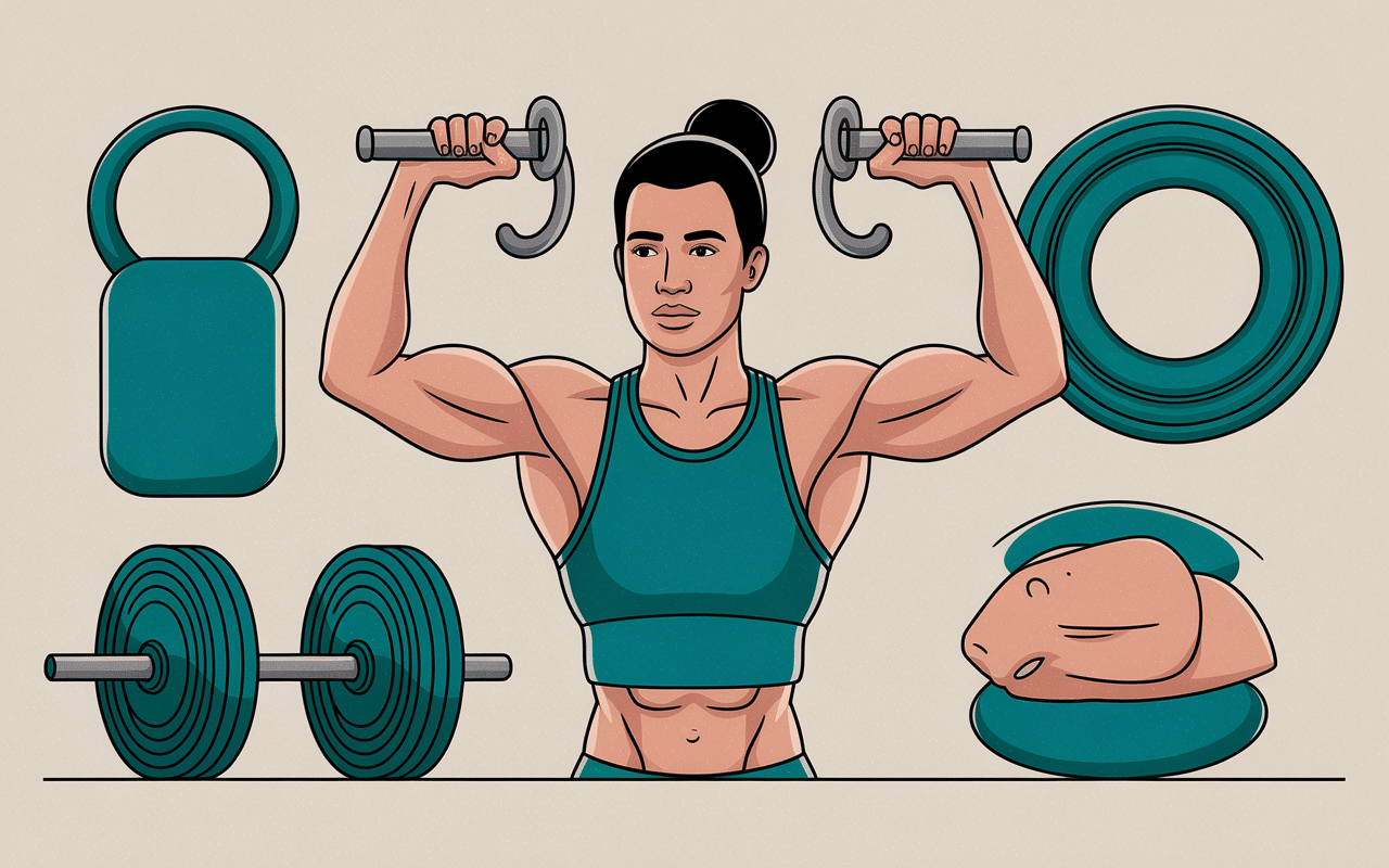 extension triceps au dessus de la tete materiel musculation bras