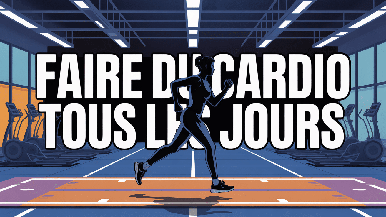 faire du cardio tous les jours personne courant tapis de course