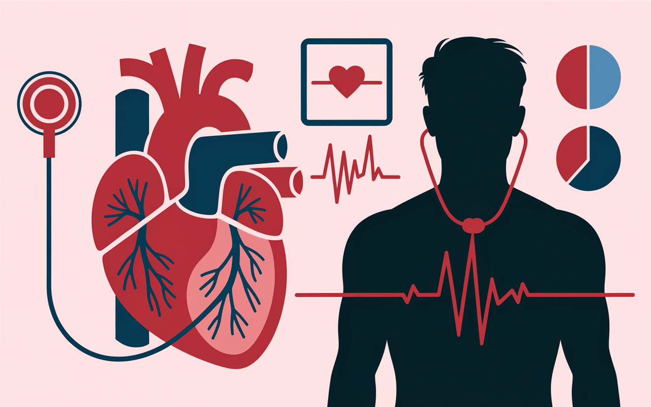 frequence cardiaque max homme schema coeur medical