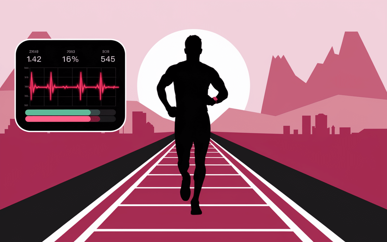 frequence cardiaque sportif tableau séance montre connectée