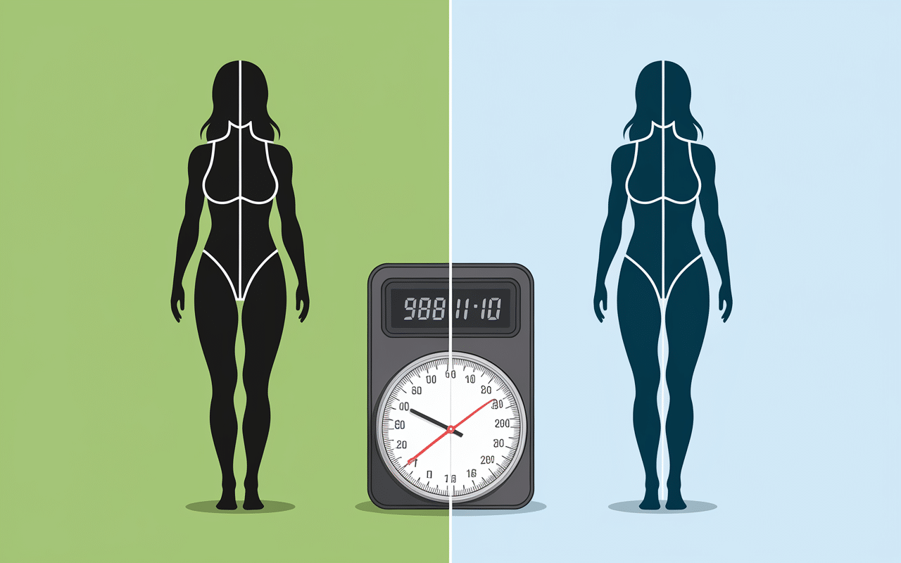 méthode 12 5 30 avant après silhouette perte de poids