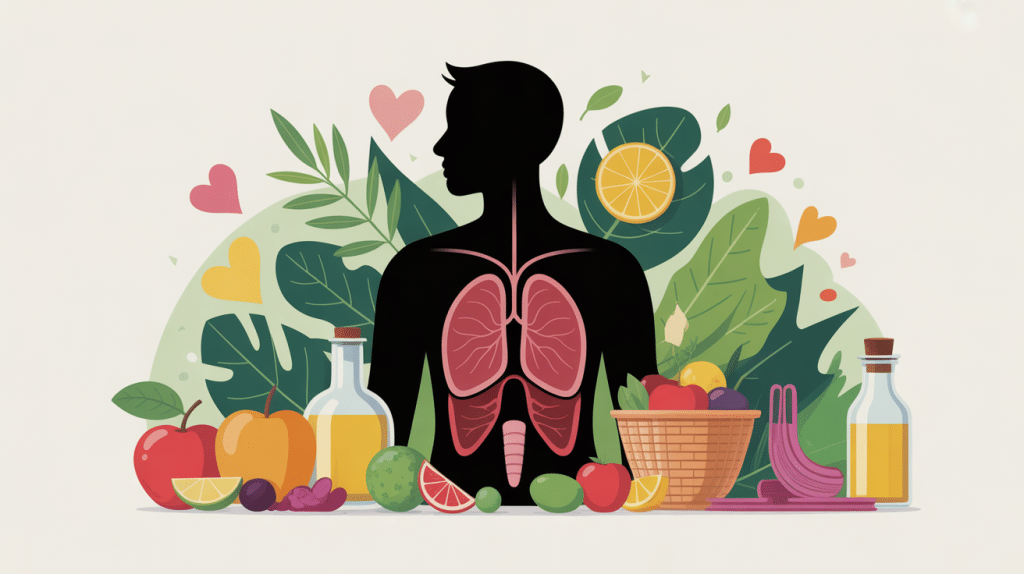 illustration comment perdre du ventre durablement alimentation exercice