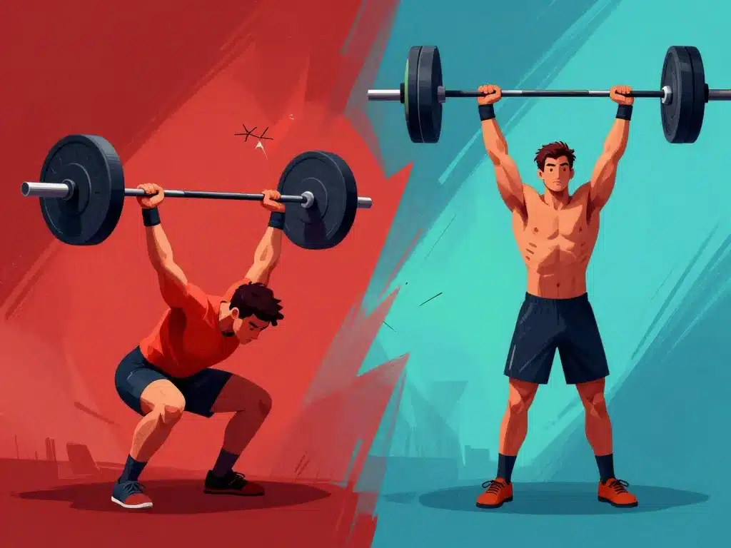 visualisation erreurs sécurité snatch crossfit