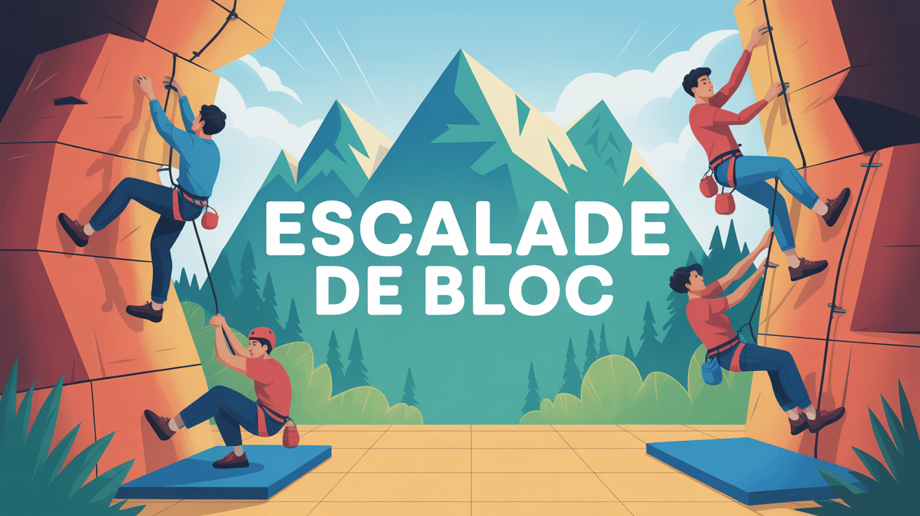 escalade bloc mixte salle et extérieur