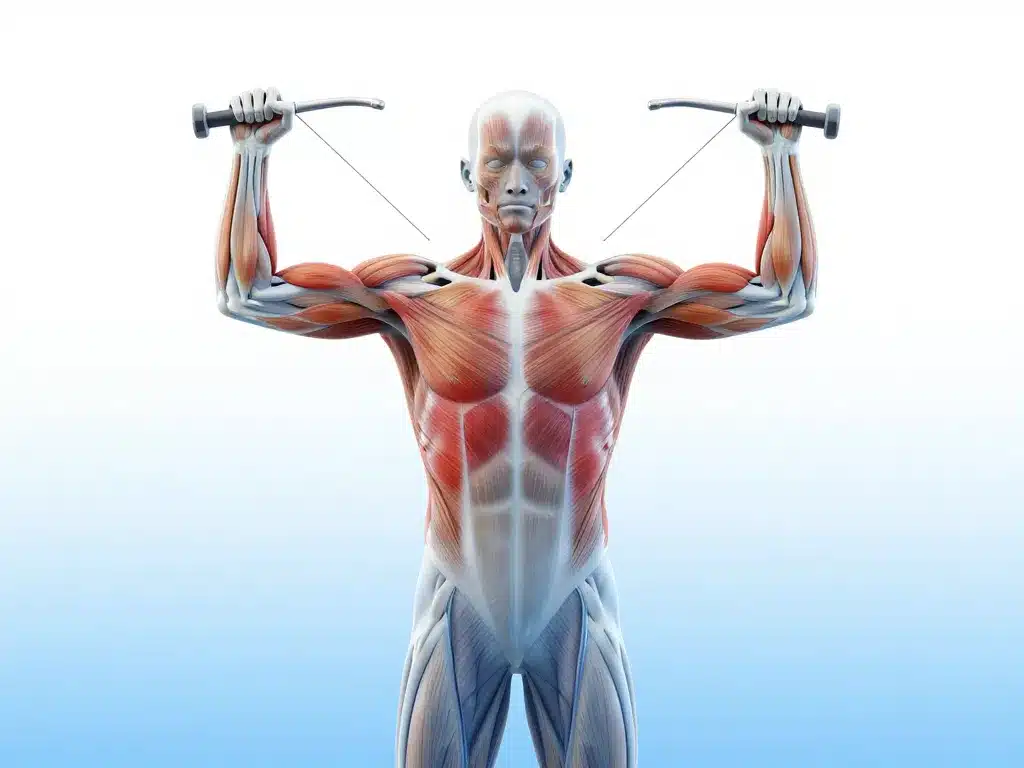 latissimus pull down muscles ciblés dos biceps