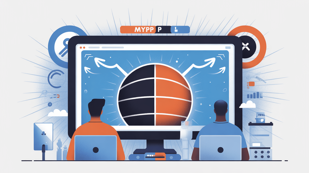 illustration myp2p streaming sportif dangers sécurité