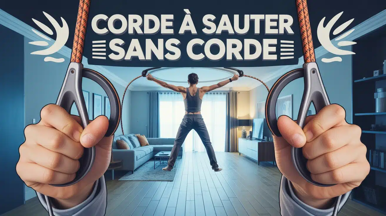 corde a sauter sans corde en appartement