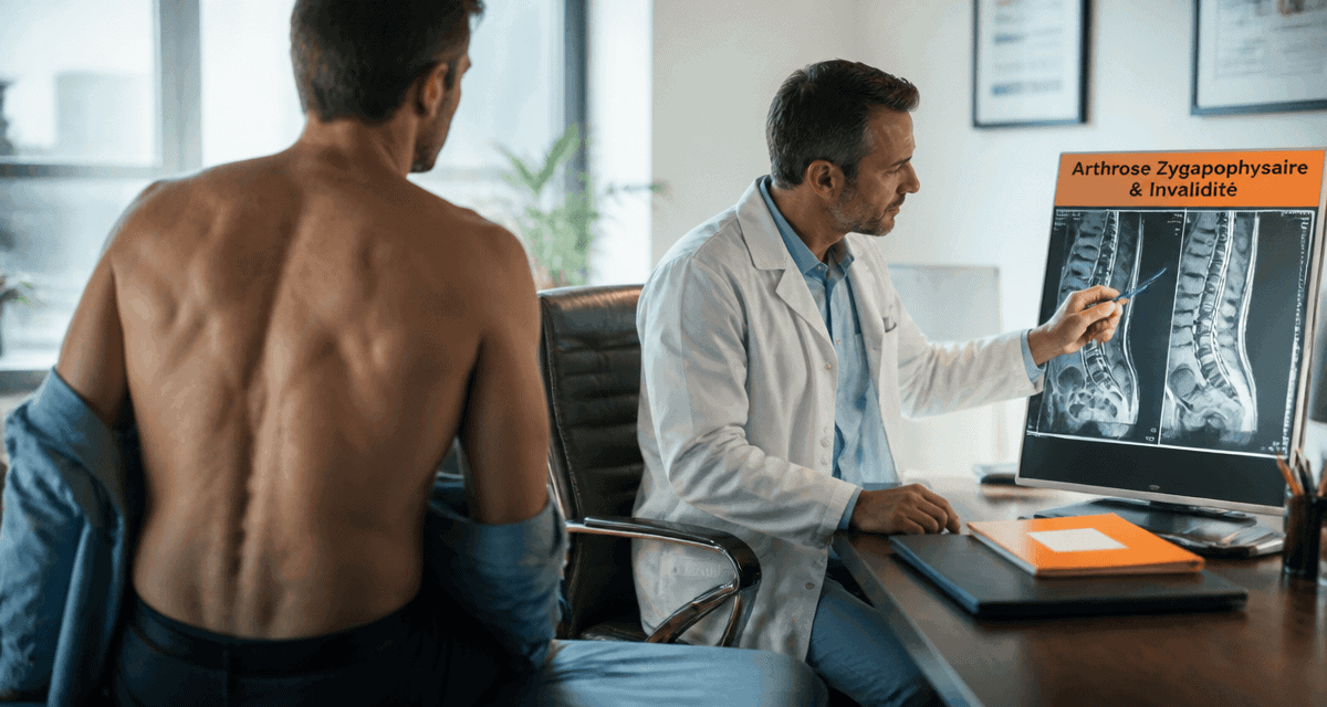 arthrose zygapophysaire et invalidité, consultation IRM