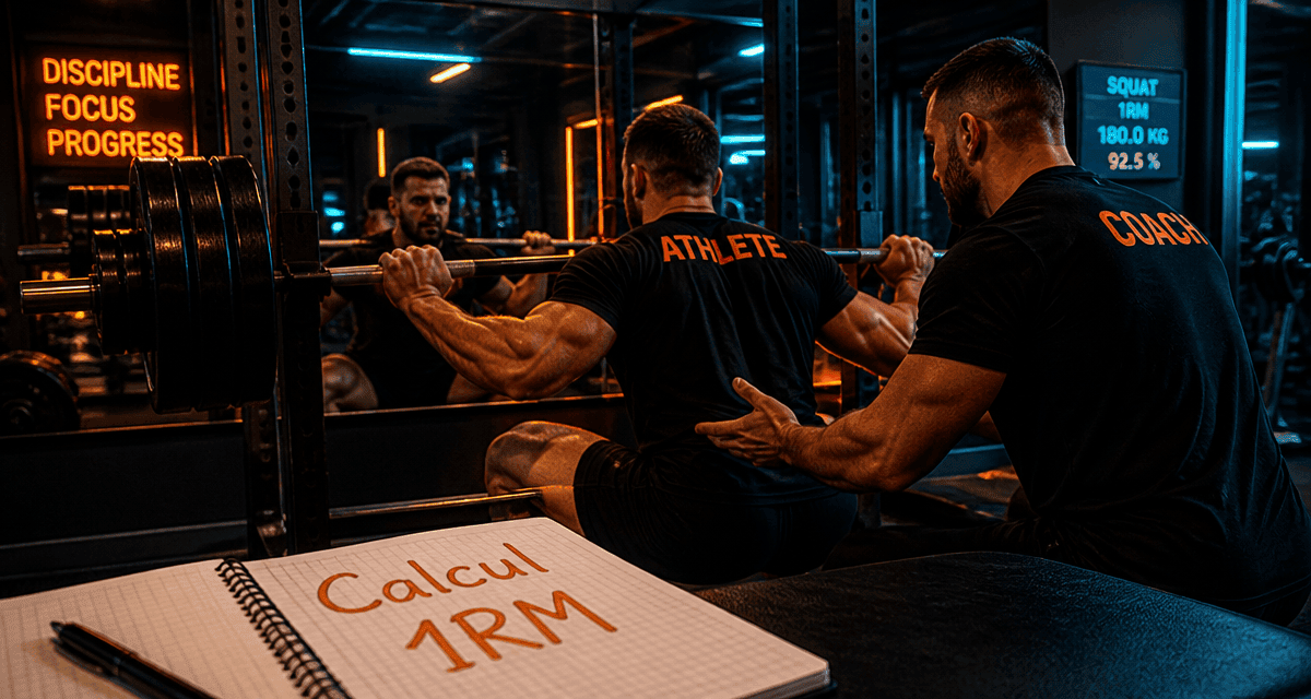 calcul 1rm athlète musculation