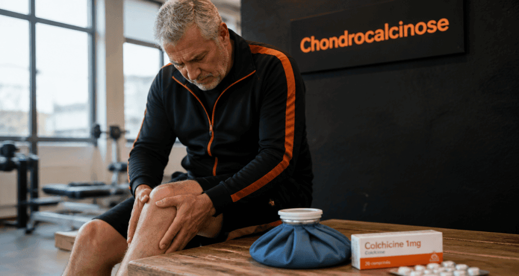 chondrocalcinose témoignages homme masse genou