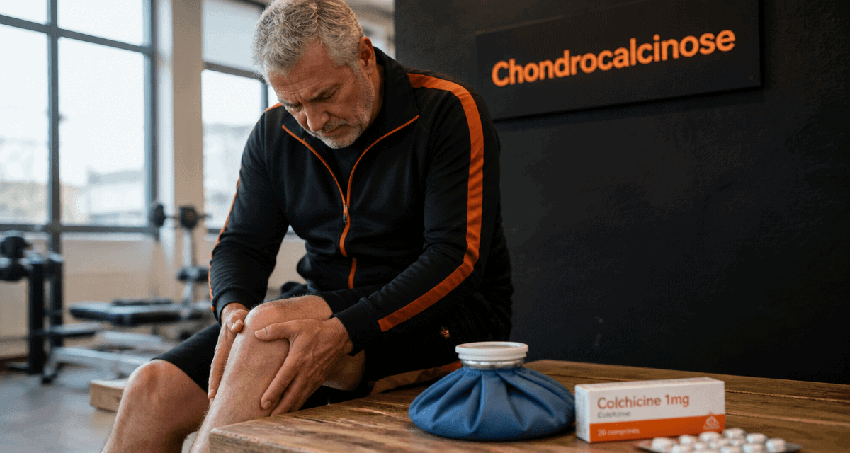 chondrocalcinose témoignages homme masse genou