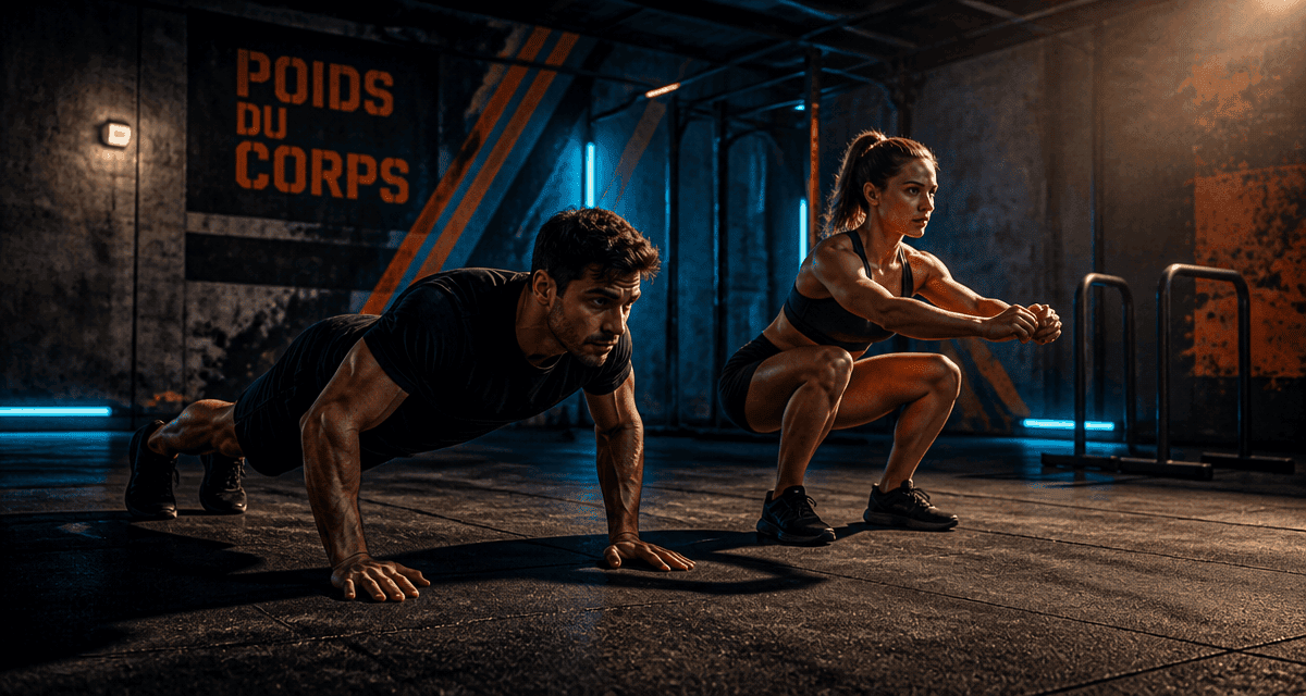 musculation poids du corps programme homme femme