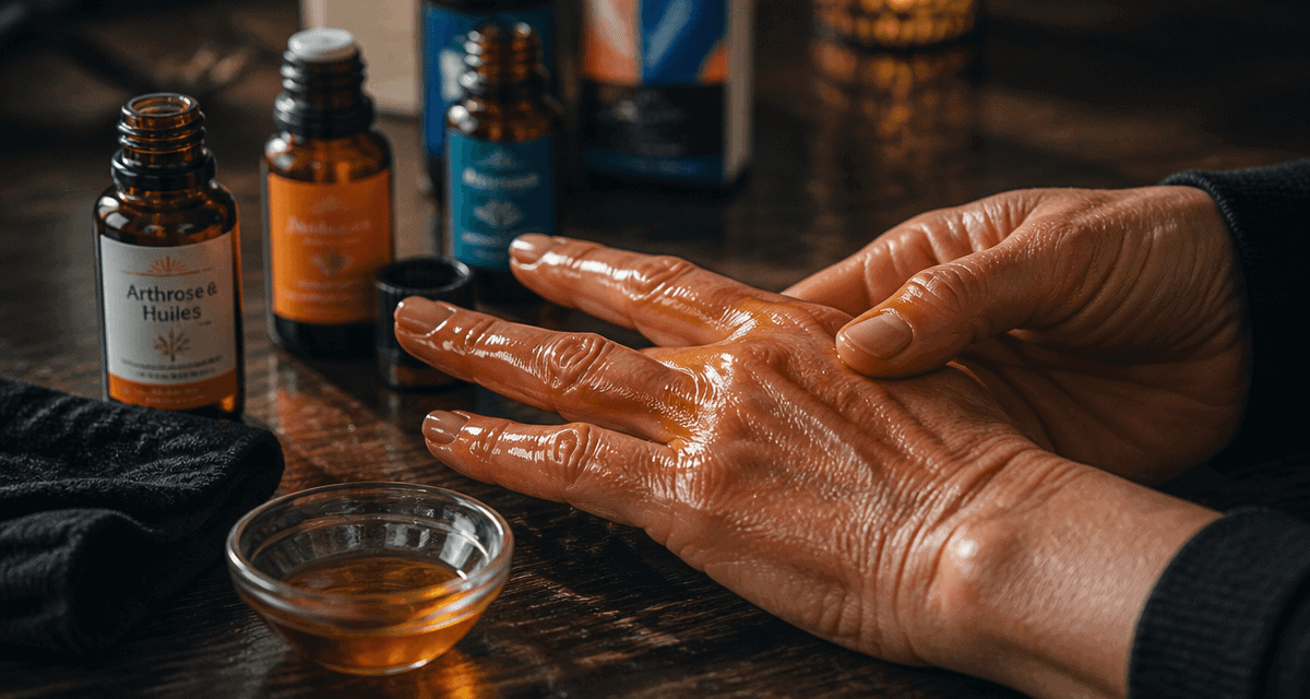 quelle huile essentielle pour l'arthrose des doigts massage