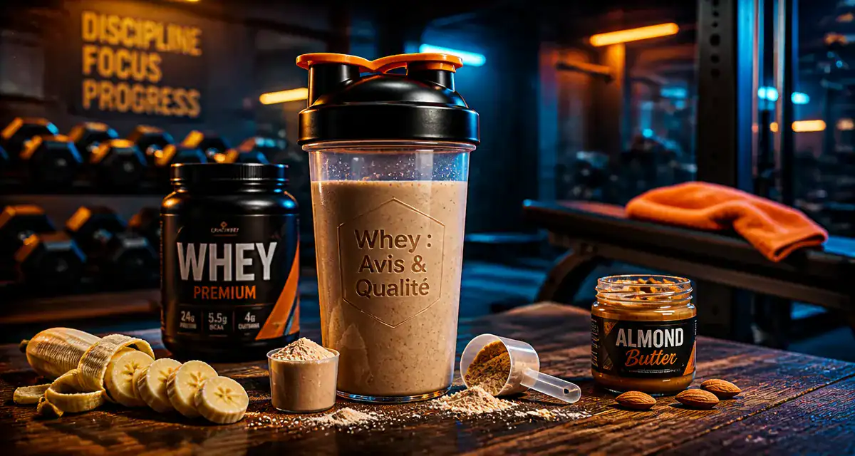 avis sur la whey shaker proteine salle de sport