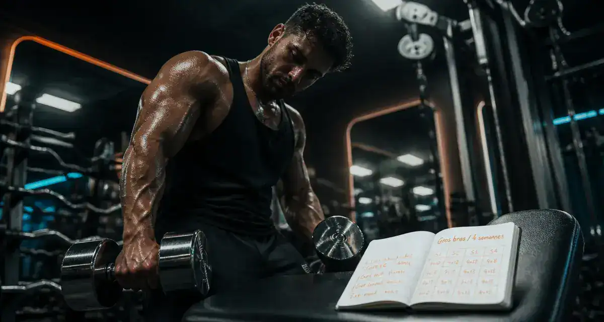 avoir des gros bras en 1 mois : triceps en salle de sport