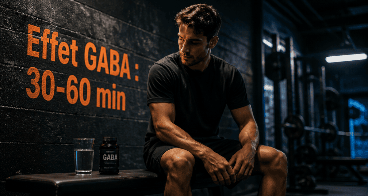 gaba effet au bout de combien de temps flacon banc salle de sport