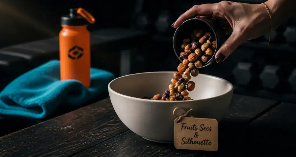 Les fruits secs font ils grossir bol avec fruits à coque et fruits séchés