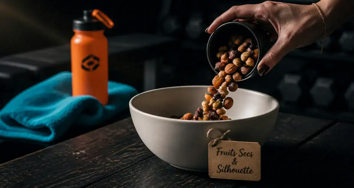 Les fruits secs font ils grossir bol avec fruits à coque et fruits séchés