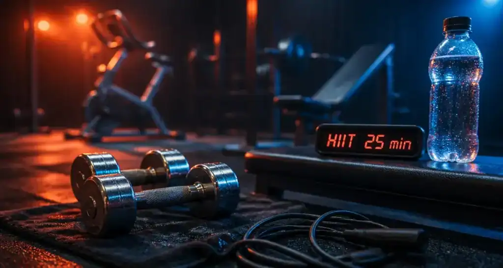 Maigrir par le sport programme : HIIT 25 min en salle de sport