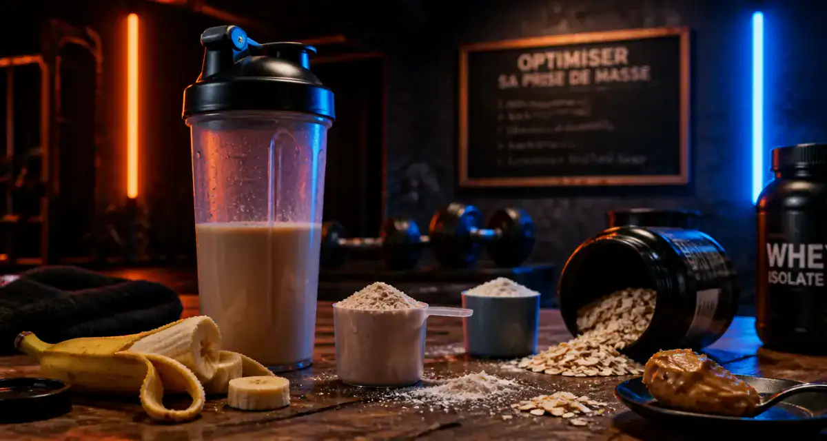 meilleur proteine prise de masse shake vestiaire