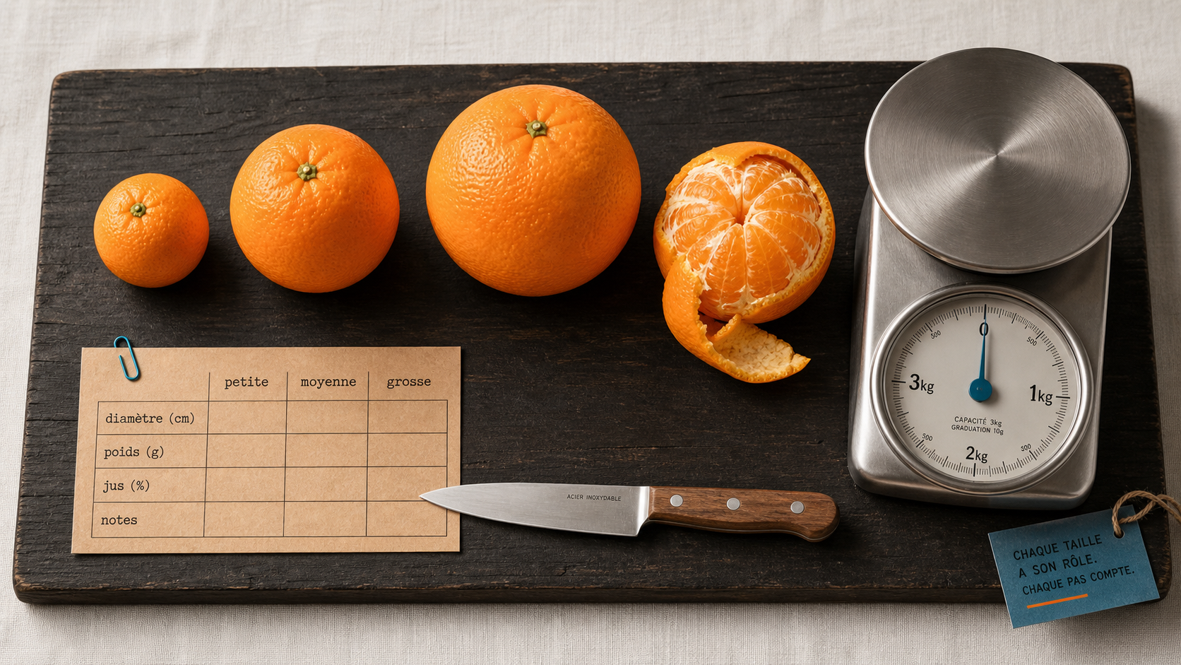 Poids d une orange : calibres petite moyenne grosse