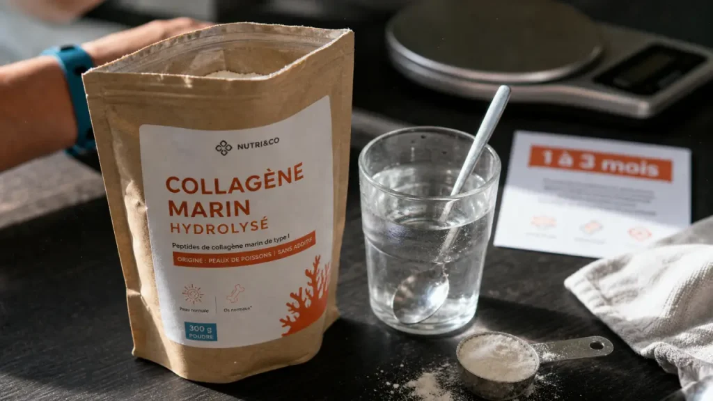 Collagène marin hydrolysé : 10 g par jour, traçabilité et pièges à éviter