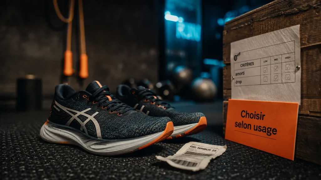Amorti, drop et usage réel : la chaussure running se choisit selon votre profil