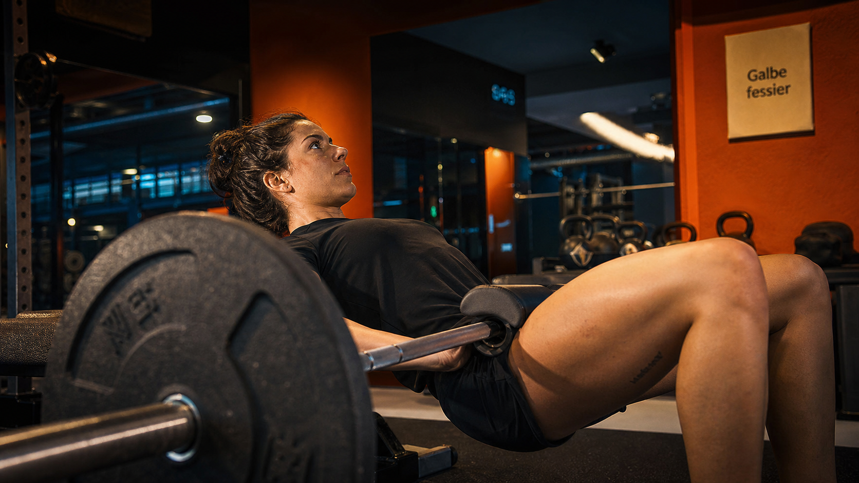 Muscler le grand fessier : hip thrust en salle de sport