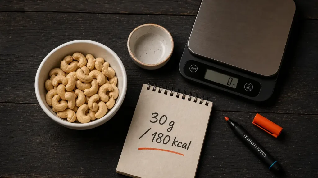 Noix de cajou et calories : faut-il les limiter pour garder la ligne ?