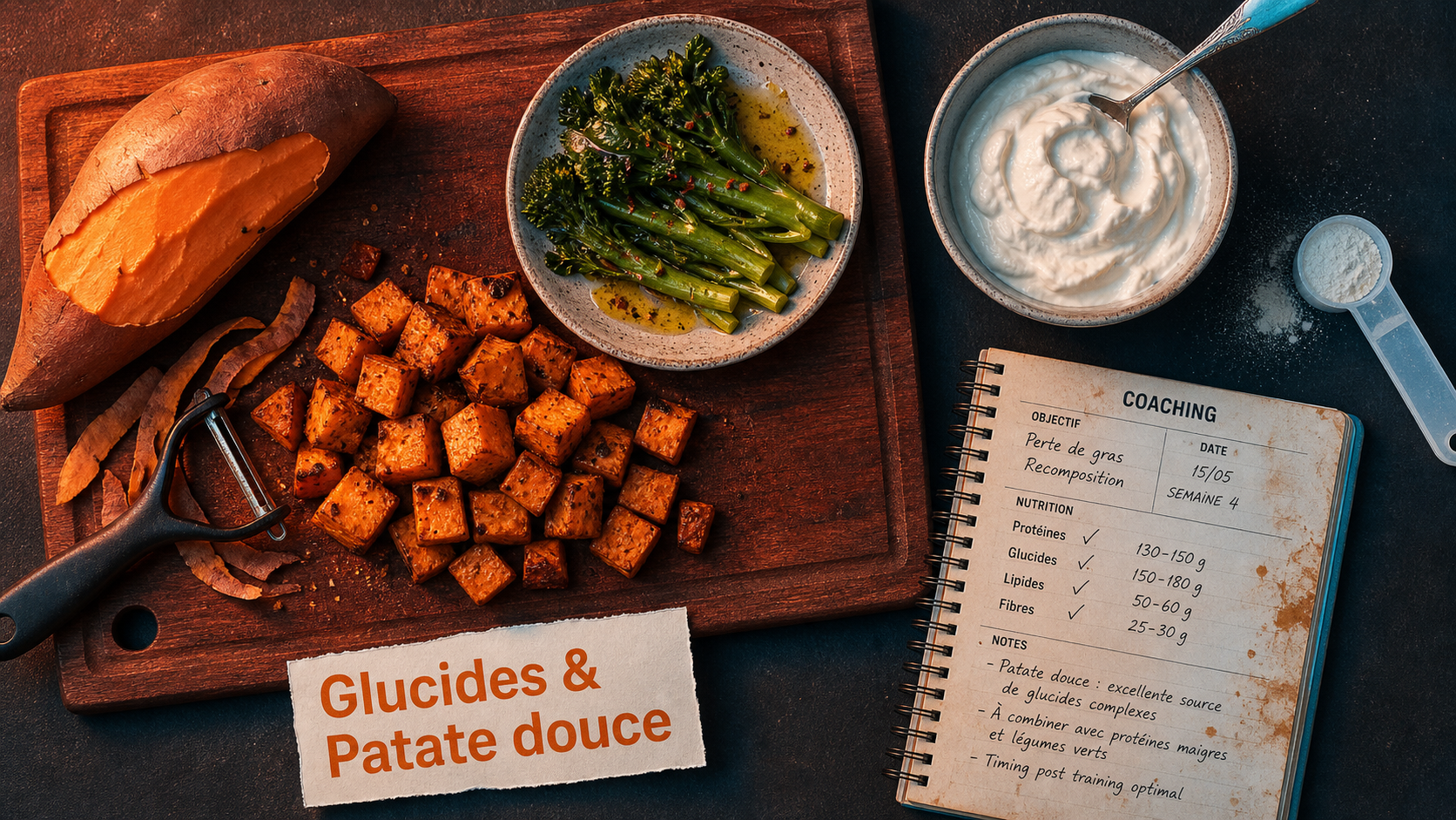 Patate douce musculation : énergie stable, glucides pour entraînement