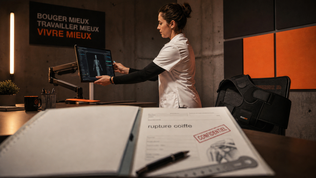 Peut on travailler avec une rupture de la coiffe : douleur, dossier médical et attelle d’épaule