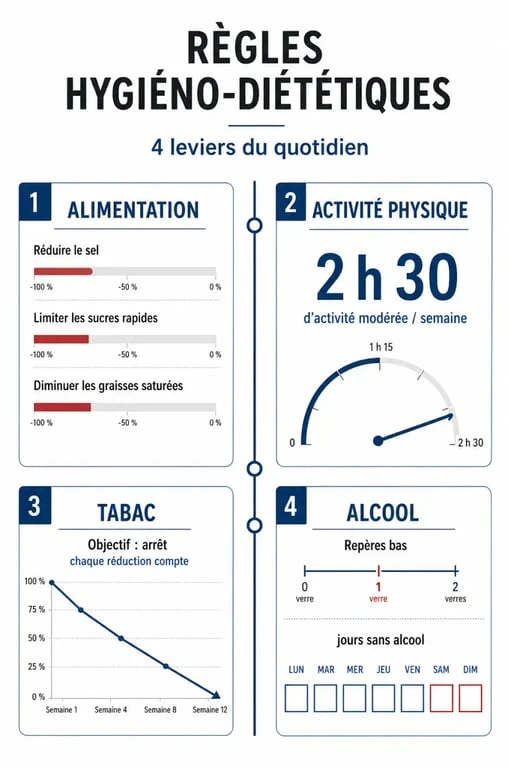 Règles hygiéno diététiques : les 4 leviers clés du quotidien pour la santé