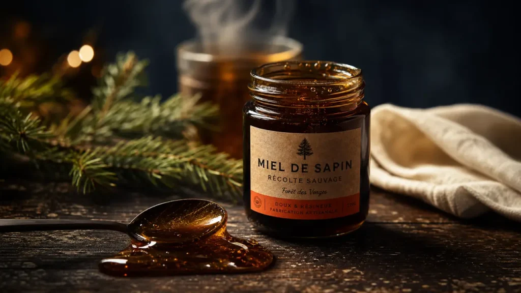 Miel de sapin : pourquoi il apaise la gorge, reste rare et se récolte si peu