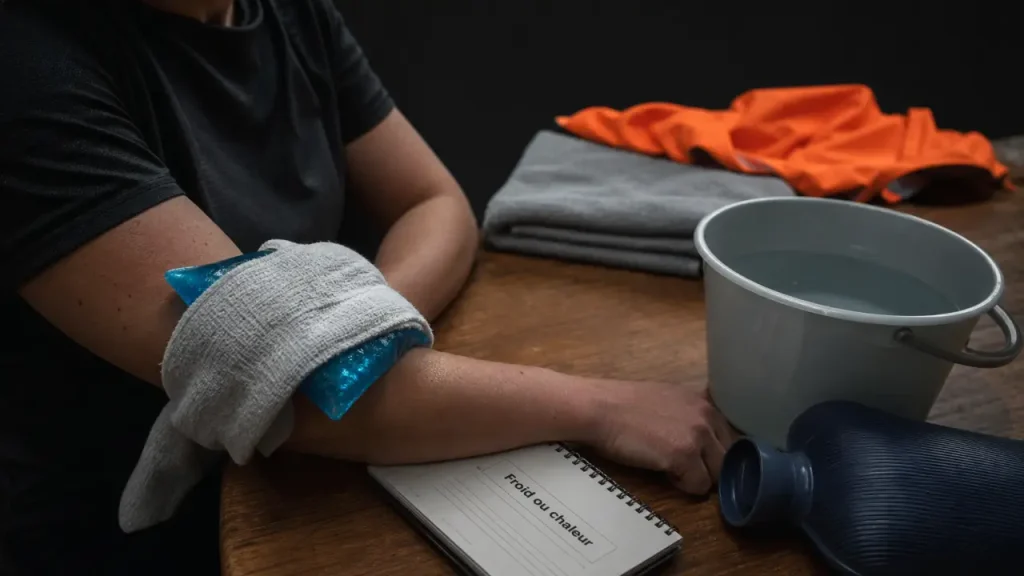 Tendinite de l’épaule : froid en phase aiguë, chaleur ensuite