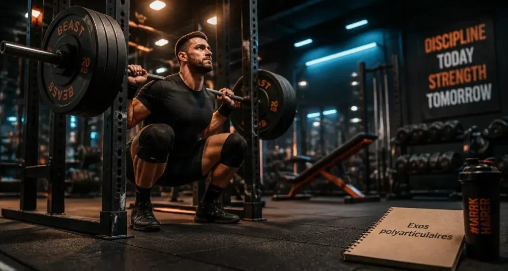 Exos polyarticulaires : le levier indispensable pour booster votre force et votre masse