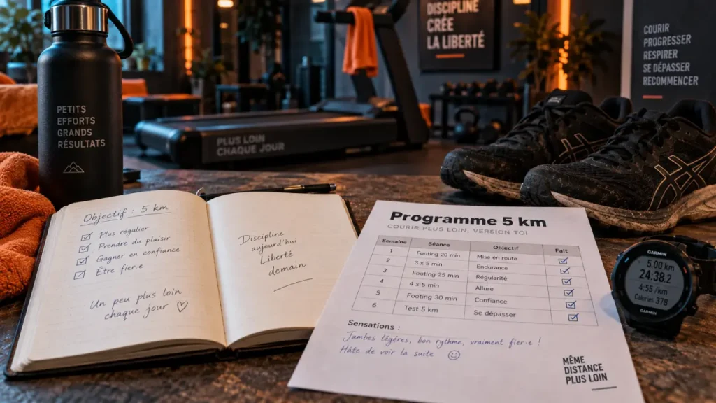 Courir 5 km en 6 semaines : un programme débutant à 3 séances par semaine