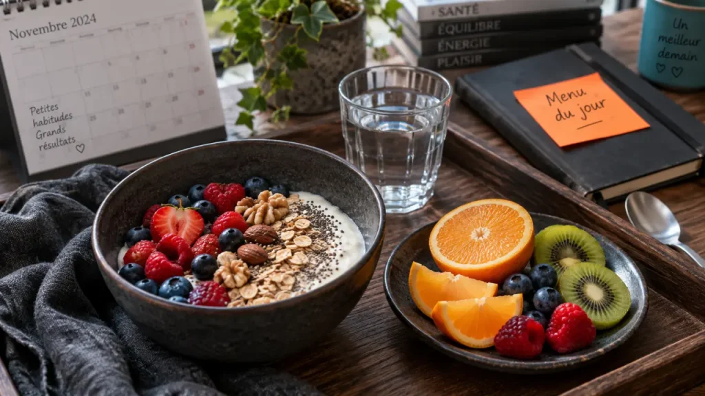 Le régime micronutrition mise sur la qualité, avec un menu type en 4 repas